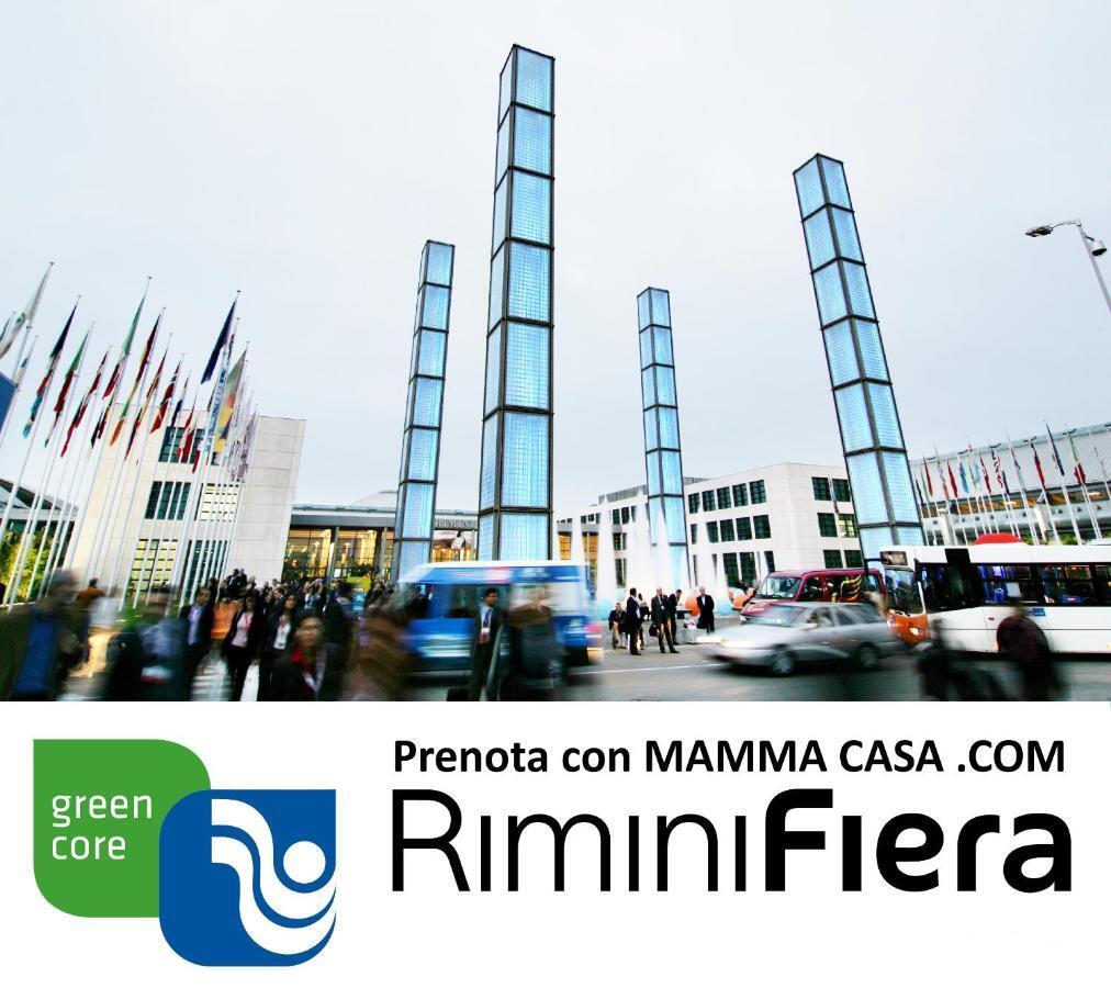 Mamma Casa Marina Center Apartments Rimini Bagian luar foto